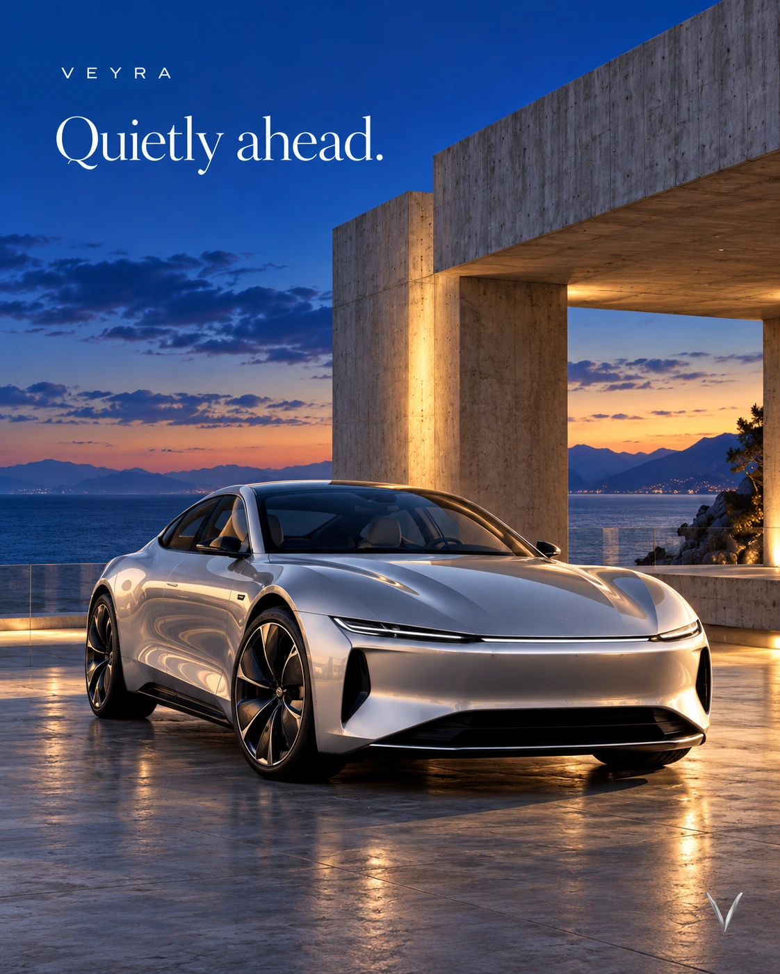 Veyra automotive campaign — fictional client concept